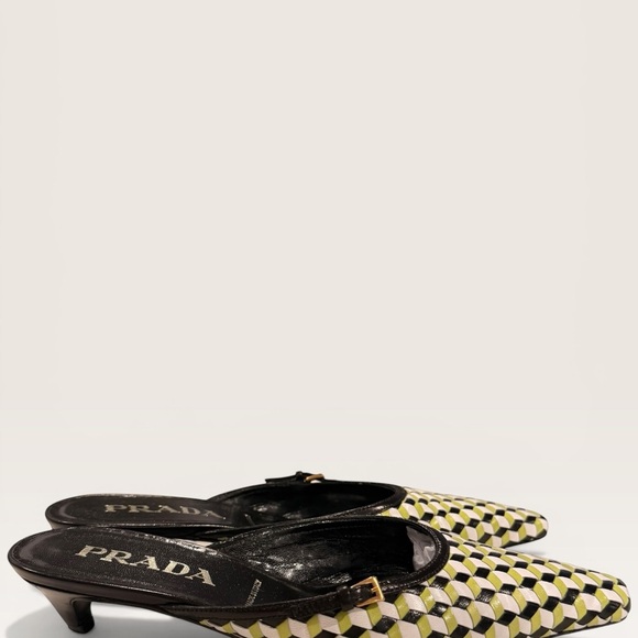 Prada Geometric Mules - Picture 4 of 6